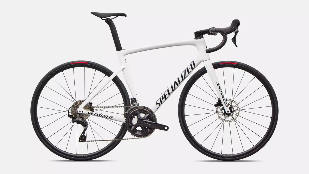 2026 SPECIALIZED Tarmac SL7 Sport Shimano 105 SIZE 56 - Gloss White / Dark Navy Metallic