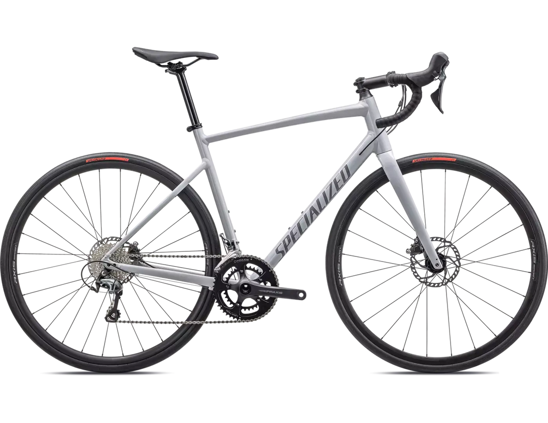 2023 Specialized Allez E5 - Lightweight aluminum road bike in white