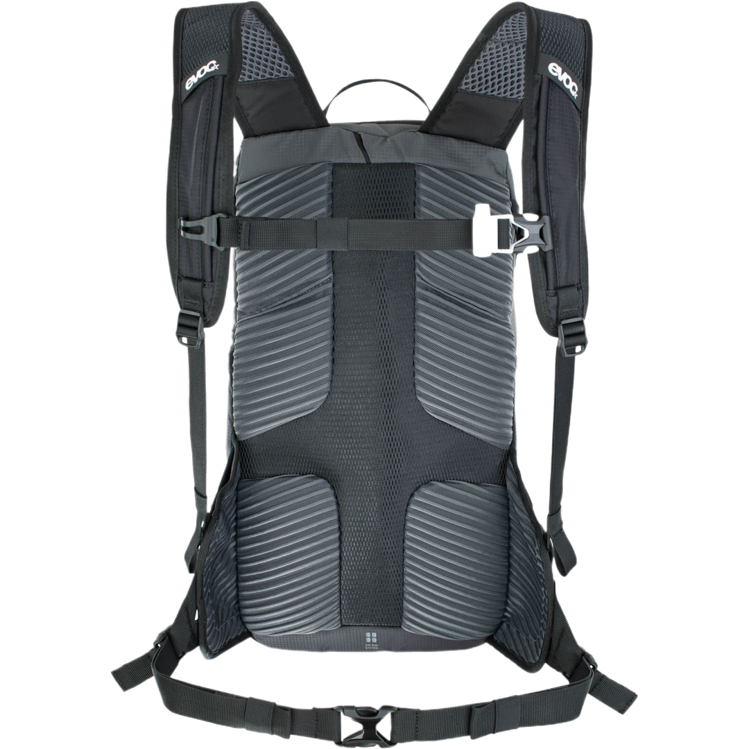 EVOC RIDE 12L + 2LT BLADDER CARBON GREY BLACK