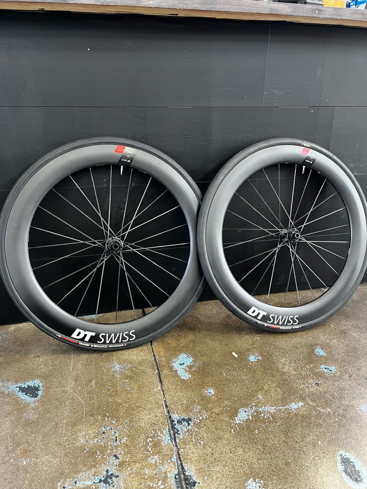 DTSWISS ARC1100 62MM DEMO WHEELSET - HG FREEHUB