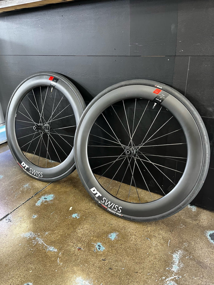 DTSWISS ARC1100 62MM DEMO WHEELSET - HG FREEHUB